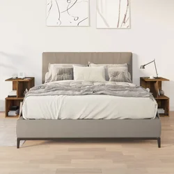 Noćni ormarići boja hrasta 2 kom 35x35x55 cm konstruirano drvo