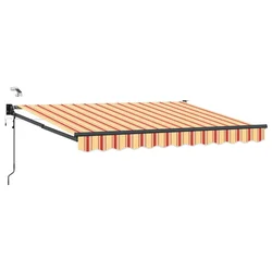 Električna retraktabilna tenda Šareni 3,5 x 2 m