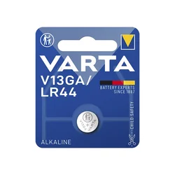 VARTA baterija LR44/V13GA 1,5V, ALKALNA Baterija, Pakovanje 1kom