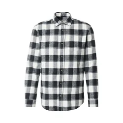 JACK & JONES Srajca JWHJOSHUA črna/bela