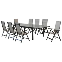 Gardenson Vrtni Set Carrara, 9-Delni, Aluminij