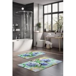 Lessentiel Maison Set prostirki za kupatilo CT-5257, 2 Komada, Šarena
