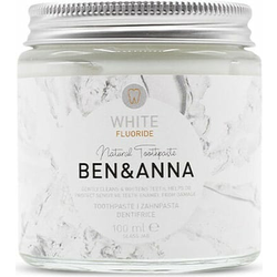 BEN & ANNA Prirodna pasta za zube White Fluoride, 100 ml