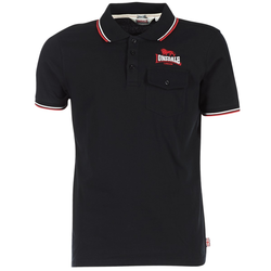 Lonsdale Polo majice kratki rokavi LYNTON Črna