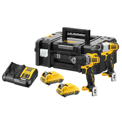 Set akumulatorskih bušilica DeWalt DCK2110L2T