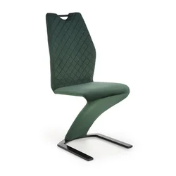 eoshop Kovinski stol K442, temno zelena