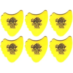 Dunlop 414R 0.73 Tortex Fins 6 Pack