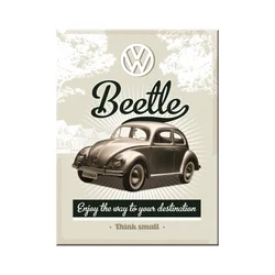 NOSTALGIC ART Magnet VW Retro Beetle