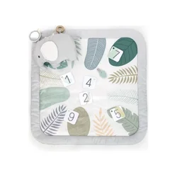 Ingenuity Podloga za igru Sprout Spot Baby Milestone, 0-36 meseci, Siva