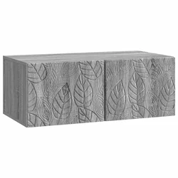 TV ormar za zid 78,5 x 31 cm Siva Sonoma Konstruirano drvo
