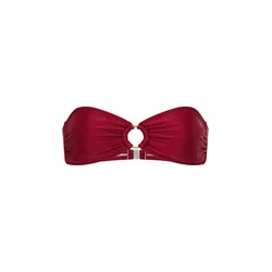 LSCN by LASCANA Bikini zgornji del temno rdeča