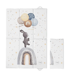 CEBA BABY Potovalna previjalna podloga (60x40) Basic Rainbow Walk