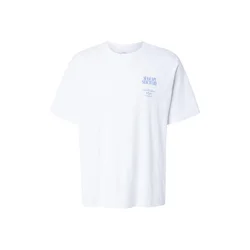 JACK & JONES Majica svetlo modra/jelka/bela