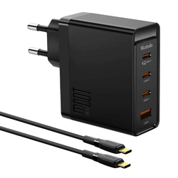 MCDODO CH-5141 SET 100W ZIDNI Punjač USB-C x3 + USB-A + KABL 100W TIP-C, 2m