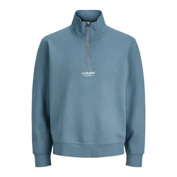 JACK & JONES Majica JJESoho opal/bela