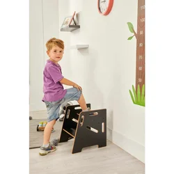 Step stool crni
