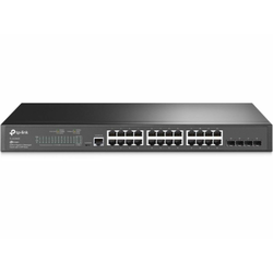 TP LINK Switch TP-LINK TL-SG3428 Gigabit 24xRJ45 1Gbps Smart L2+ 4x SFP Rackmount metalno kuciste