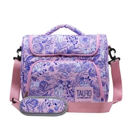 TAURO PRO LINE Torba za grooming Universal, Vodootporna, Ljubičasto-roze