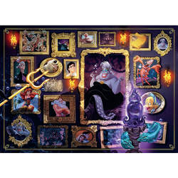 Ravensburger - Puzzle Villainous: Uršula - 1 000 kosov