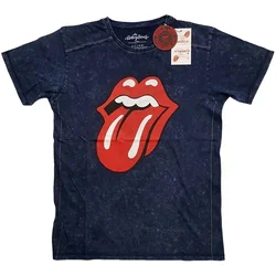 The Rolling Stones Majica Classic Tongue Unisex Navy Blue S