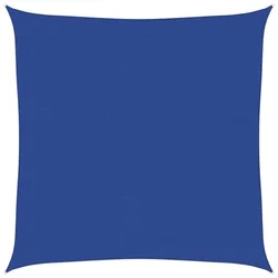 Vidaxl Senčno jadro 160 g/m2 kvadratno modro 5x5 m HDPE