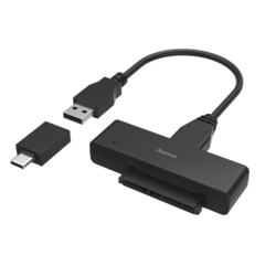 HAMA USB adapter za trdi disk za 2.5 in 3.5 SSD in HDD trde diske