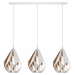 Eglo 43002 - Luster na sajli CARLTON 3xE27/60W/230V