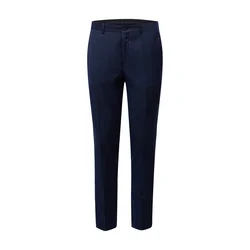 JACK & JONES Hlače na rob, modra