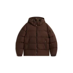 TOMMY HILFIGER Zimska jakna temno rjava