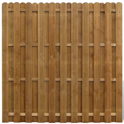 Panel za ogradu od borovine 180 x 180 cm
