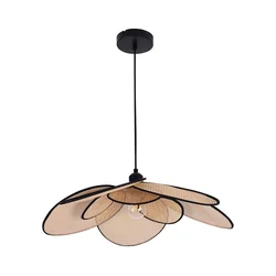 Luster na sajli TOBAGO 1xE27/20W/230V prečnika 60 cm bež