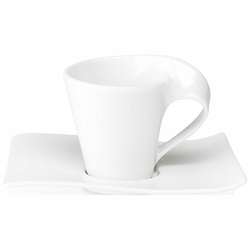 Villeroy & Boch Skodelica za espresso s krožničkom iz kolekcije NEW WAVE