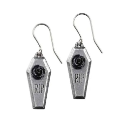 Uhani ALCHEMY GOTHIC - RIP Rose - E432