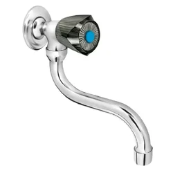 Jednoručna zidna slavina - ventil 1/2 g.deo - donji izliv 18mm - PICCOLO KLASIK FUMME Rosan AF52S140