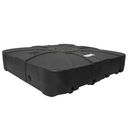 Baza za samostojeći kišni suncobran Crna 86 x 86 x 19 cm