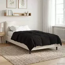 Zimska pokrivača Šonerisan Crna 135 x 200 cm Mikrovlakna
