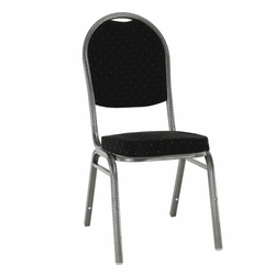 KONDELA Konferenčni stol Jeff 3 New - črno/siv