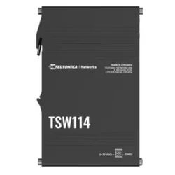 Teltonika TSW10000000 Switch, 4x10/100/1000TX PoE+ 60W +1x10/100/1000TX, Beli