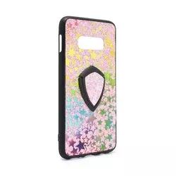 Maska Colorful Star za Samsung G970 S10e + holder pink