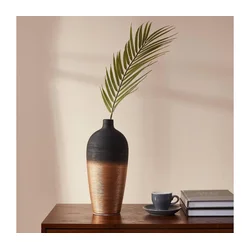 Eglo 421423 - Keramička vaza SARYKSU 28x12,5 cm crna/zlatna