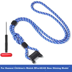 Chensong Zamenska narukvica za pametni sat za HUAWEI Kids Watch 3 Pro, Tamnoplava