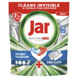 Jar Platinum Plus tablete za strojno pranje posuđa Deep Clean 56 komada