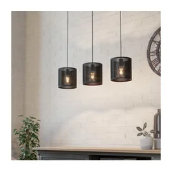 Eglo 43796 - Luster na kablu MANBY 3xE27/40W/230V