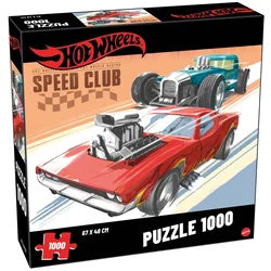 Sestavljanka Tactic Hot Wheels Speed Club - 1000 kosov (60994)