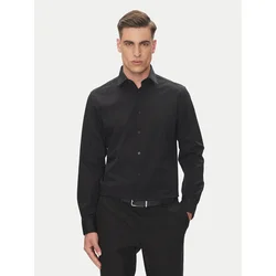 Calvin Klein Srajca Essential LV019EU001 Črna Regular Fit