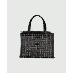 SORENA HANDMADE Ženska torba Andro medium tote torbe, Braon