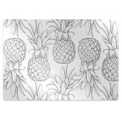 Decormat Podloga za pisarniški stol Pineapple pattern 140x100 cm 2 cm