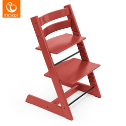 Stokke visoki stol za hranjenje Tripp Trapp warm red