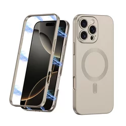 Maska 360 COLOR MagSafe za iPhone 16 Pro/ titanijum