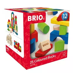 Set kocki u boji 25 komada Brio BR30114